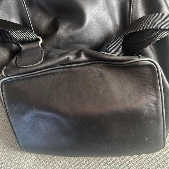 Vintage Coach 0529 Classic Black Leather Backpack - Picture 16 of 16